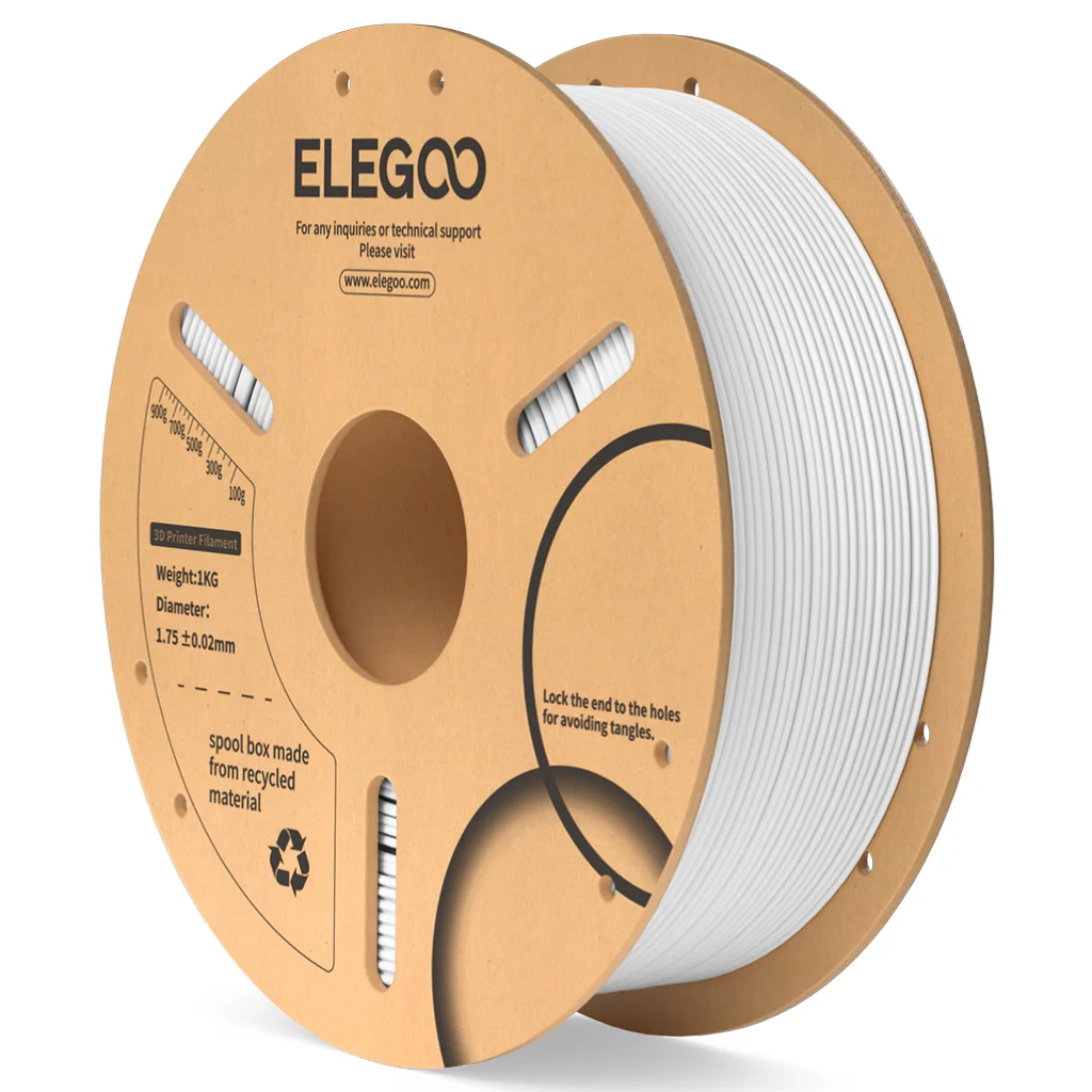 فیلامنت سفید PLA برند Elegoo