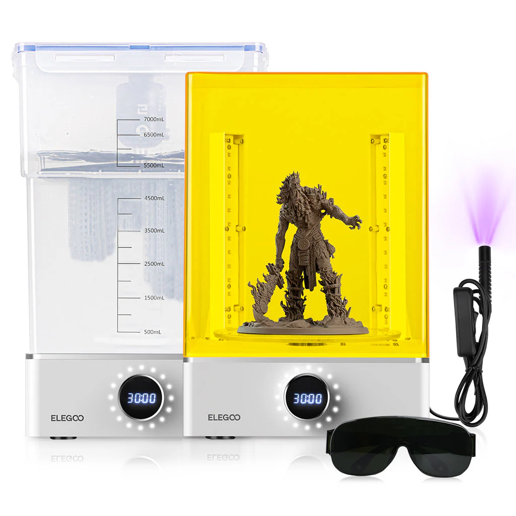 دستگاه شستشو و پخت رزین Elegoo Mercury XS Bundle