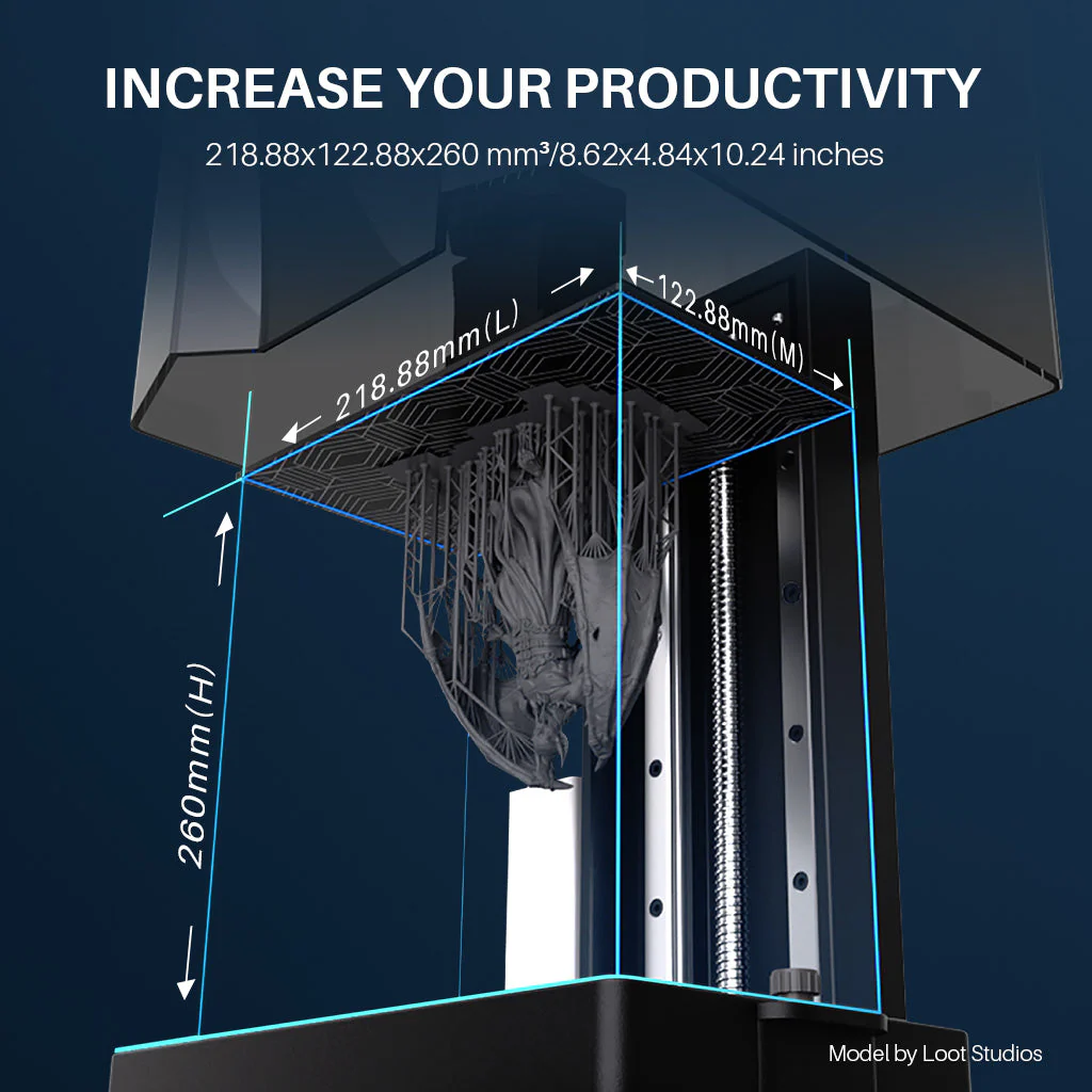 پرینتر سه بعدی رزینی ELEGOO Saturn 3 Ultra (12K) - Image 3